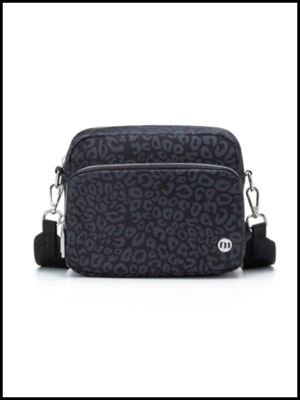 Mini Crossbody Bag Water Resistant Nylon Adjustable Strap Women